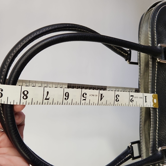 Dooney and Bourke Black Pebble Leather Satchel - Picture 16 of 16